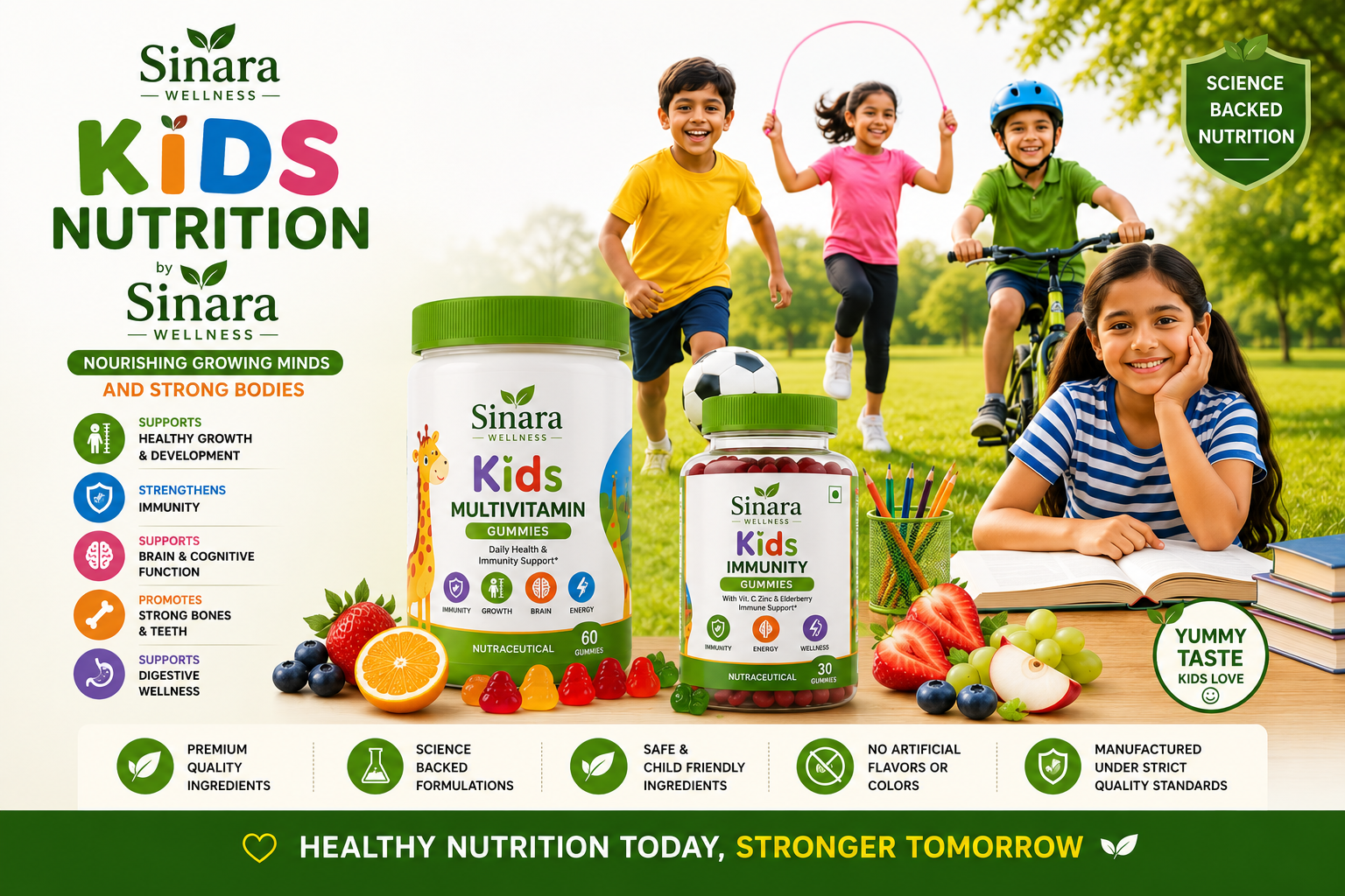 Kids Multivitamin & Immunity Gummies